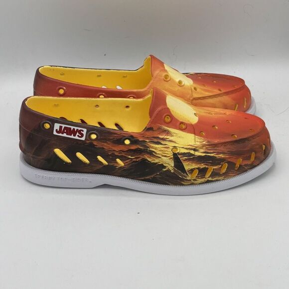 Sperry Jaws Top-sider Authentic Sunset on the Ocean A/O Float Shoes M 6/ W 8 - Picture 4 of 9